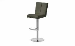 Barhocker Gaia | Cappuccino (Braun) Rund
